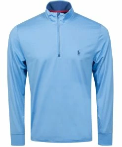 Polo Ralph Lauren Polo Golf Ralph Lauren Stretch Peached Jersey Harbor Island Mens Golf 1/2 Zip