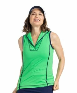 Kinona Roll To The Hole Womens Sleeveless Golf Polo