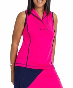 Kinona Roll To The Hole Womens Sleeveless Golf Polo 12 Kinona Roll To The Hole Womens Sleeveless Golf Polo -Wedges Sales 25160 PREPPYPINK341 cdc6a6e4 5e4b 419e a563 087e26332e7c