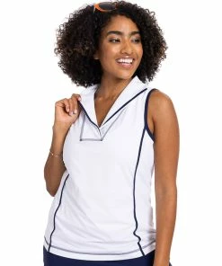 Kinona Roll To The Hole Womens Sleeveless Golf Polo 14 Kinona Roll To The Hole Womens Sleeveless Golf Polo -Wedges Sales 25160 WHITE000 01bdcfa3 0a9c 4a96 9b5f 127bc0dbc119