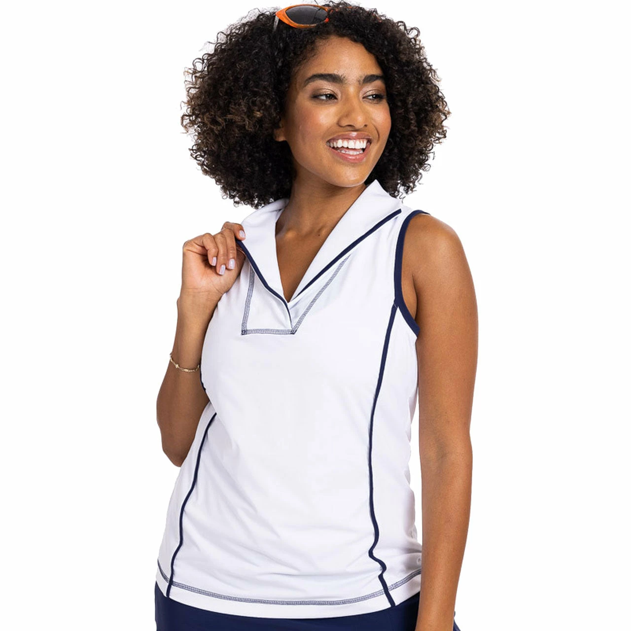 Kinona Roll To The Hole Womens Sleeveless Golf Polo 8 Kinona Roll To The Hole Womens Sleeveless Golf Polo - Image 6