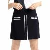 Kinona Long Strides 17.5in Womens Golf Skort -Wedges Sales 25188 BLACK111