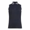 J.Lindeberg J. Lindeberg Lale Navy Womens Sleeveless Golf Polo -Wedges Sales 25415 JLNAVY6855