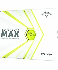 Callaway Supersoft Max Yellow Golf Balls - Dozen