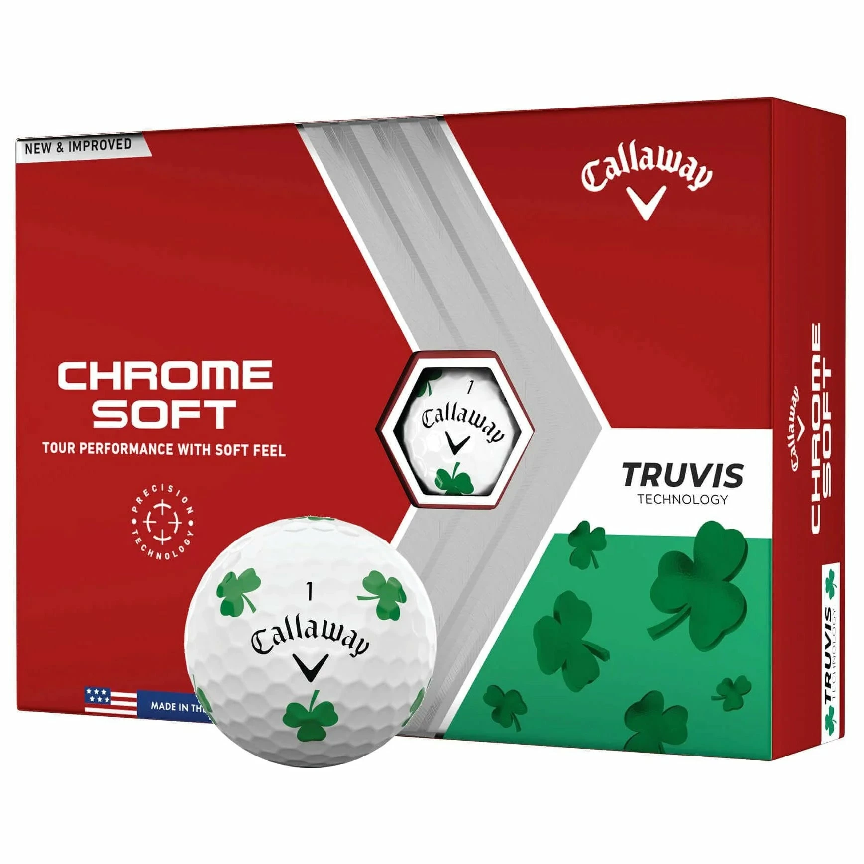 Callaway Chrome Soft Truvis Golf Balls - Dozen 5 Callaway Chrome Soft Truvis Golf Balls - Dozen - Image 3