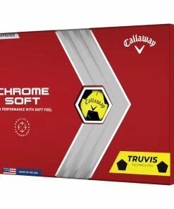 Callaway Chrome Soft Truvis Golf Balls - Dozen 10 Callaway Chrome Soft Truvis Golf Balls - Dozen -Wedges Sales 25570 YELLOWBLK 4033850b 000b 4878 b021 6199750b9e81