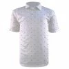 Swannies Big Cat White Mens Golf Polo 2 Swannies Big Cat White Mens Golf Polo -Wedges Sales 25623 WHITE