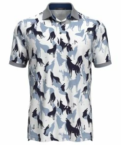 Greyson In The Shadows Mens Golf Polo