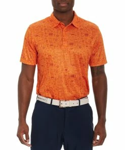 Robert Graham BBQ Boss Knit Mens Golf Polo