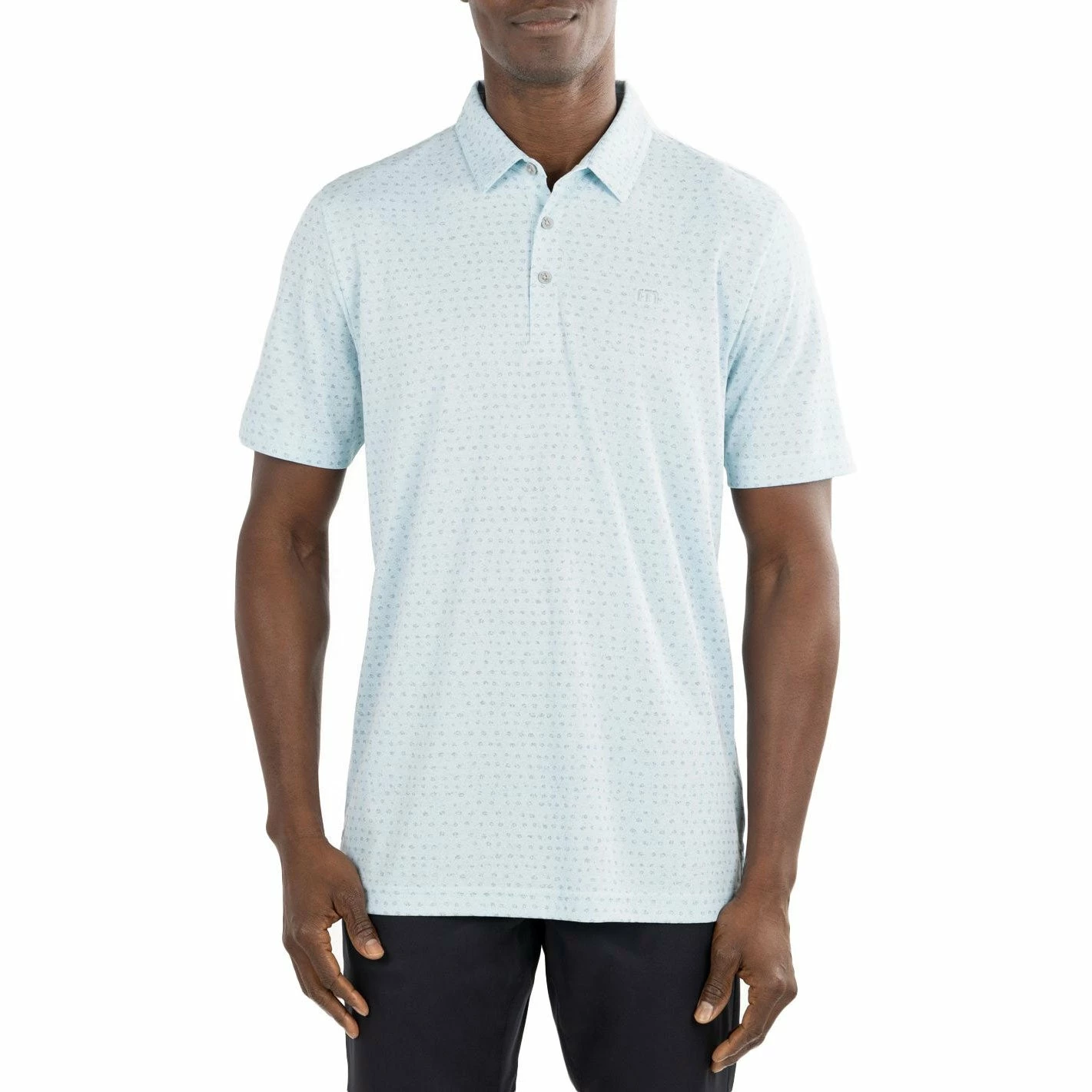TravisMathew Thundersnow Mens Golf Polo 3 TravisMathew Thundersnow Mens Golf Polo
