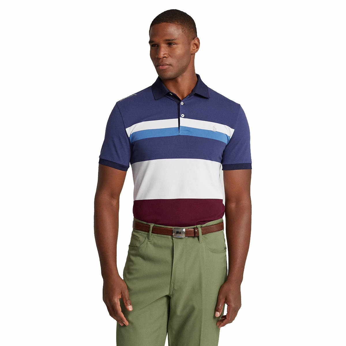 Polo Ralph Lauren RLX Ralph Lauren Performance Pique Rich Ruby Multi Mens Golf Polo 3 Polo Ralph Lauren RLX Ralph Lauren Performance Pique Rich Ruby Multi Mens Golf Polo