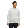 Adidas Golf Adidas Go-To Grey Two Mens Golf Crewneck