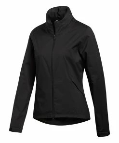 Adidas Golf Adidas Rain.Rdy Black Womens Golf Jacket