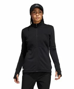 Adidas Golf Adidas Cold.Rdy Black Womens Golf Jacket