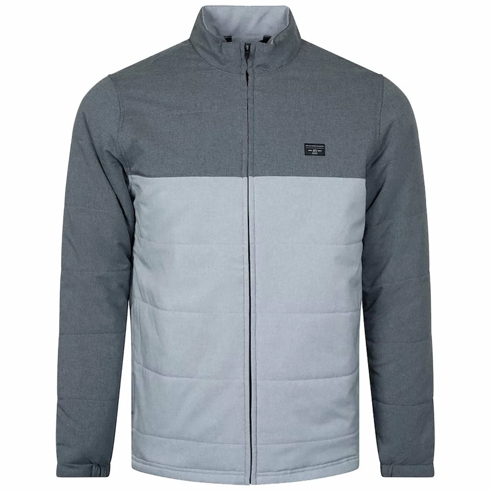 TravisMathew Bite The Bullet Heather Black Mens Golf Jacket 3 TravisMathew Bite The Bullet Heather Black Mens Golf Jacket