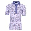Greyson Wolf Labyrinth Mens Golf Polo