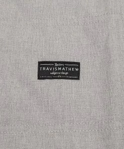 TravisMathew Interlude Heather Sleet Mens Golf Puffer Vest -Wedges Sales 27050 HTHRSLEET0HSL 2