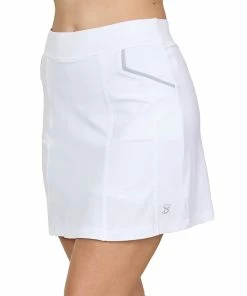 Sofibella 17 In UV Staples Womens Golf Skort 14 Sofibella 17 In UV Staples Womens Golf Skort -Wedges Sales 28039 WHITE