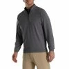 Footjoy Lightweight Solid Mid-Layer Charcoal Mens Golf 1/2 Zip -Wedges Sales 30653 CHARCOAL 821c8d9b d360 413f 86dc 939993c226a3