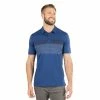 TravisMathew Late Checkout Estate Blue Mens Golf Polo -Wedges Sales 30737 ESTATEBLU4EBL