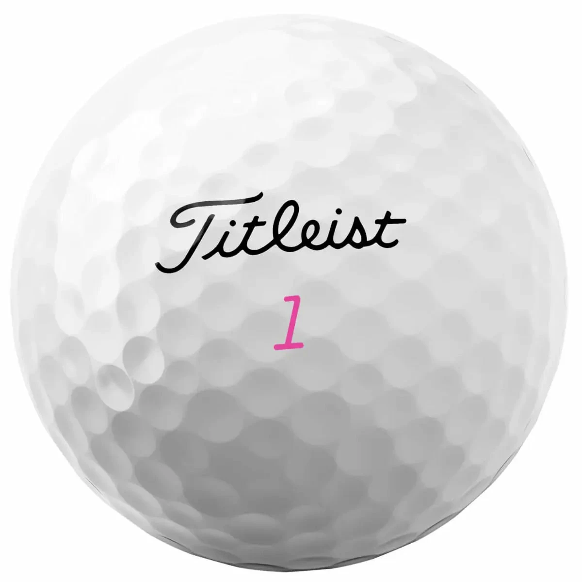 Titleist Pro V1 Pink Numbers Golf Balls - Dozen 4 Titleist Pro V1 Pink Numbers Golf Balls - Dozen - Image 2