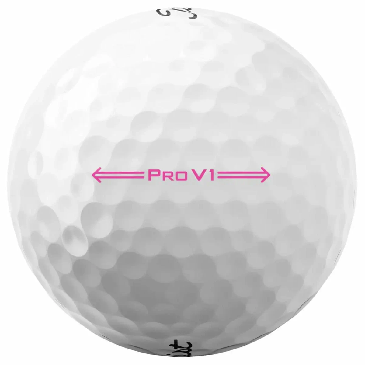 Titleist Pro V1 Pink Numbers Golf Balls - Dozen 5 Titleist Pro V1 Pink Numbers Golf Balls - Dozen - Image 3