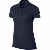 Nike Golf Nike Dri Fit Solid Womens Golf Polo 1 Nike Golf Nike Dri Fit Solid Womens Golf Polo -Wedges Sales 884871 010BLACK