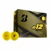 Bridgestone E12 SOFT Matte Yellow Golf Balls - Dozen -Wedges Sales 9CYX6D