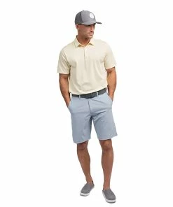 TravisMathew Classy Mens Golf Polo 47 TravisMathew Classy Mens Golf Polo -Wedges Sales CLASSY HTHPALEBANANA 3