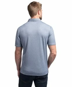 TravisMathew Classy Mens Golf Polo 39 TravisMathew Classy Mens Golf Polo -Wedges Sales CLASSY HTHVINTINDIGO 2