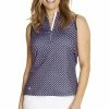 GGBlue Sophia Womens Sleeveless Golf Polo 1 GGBlue Sophia Womens Sleeveless Golf Polo -Wedges Sales E1088 3805FORCE