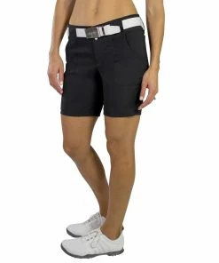 JoFit Belted 7.5 In Womens Golf Shorts