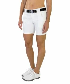 JoFit Belted 7.5 In Womens Golf Shorts 13 JoFit Belted 7.5 In Womens Golf Shorts -Wedges Sales GB505 WHTWHITE