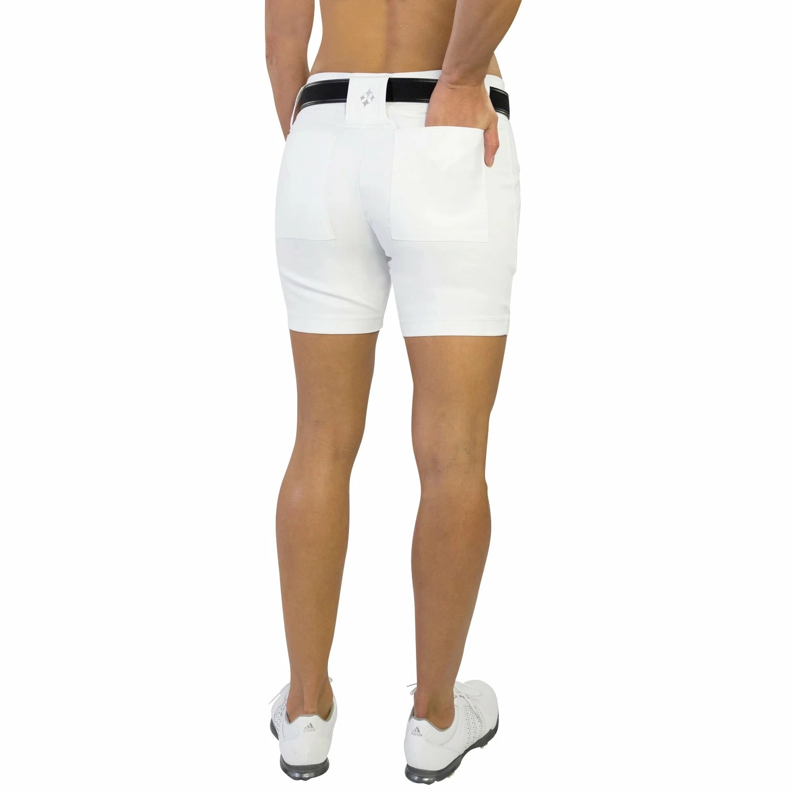 JoFit Belted 7.5 In Womens Golf Shorts 8 JoFit Belted 7.5 In Womens Golf Shorts - Image 6