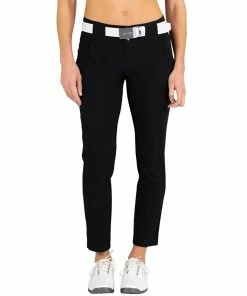 JoFit Belted Cropped Ankle Womens Golf Pants