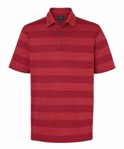 Chase 54 Charter Mens Golf Polo 13 Chase 54 Charter Mens Golf Polo -Wedges Sales ME1109 REDMERLOT