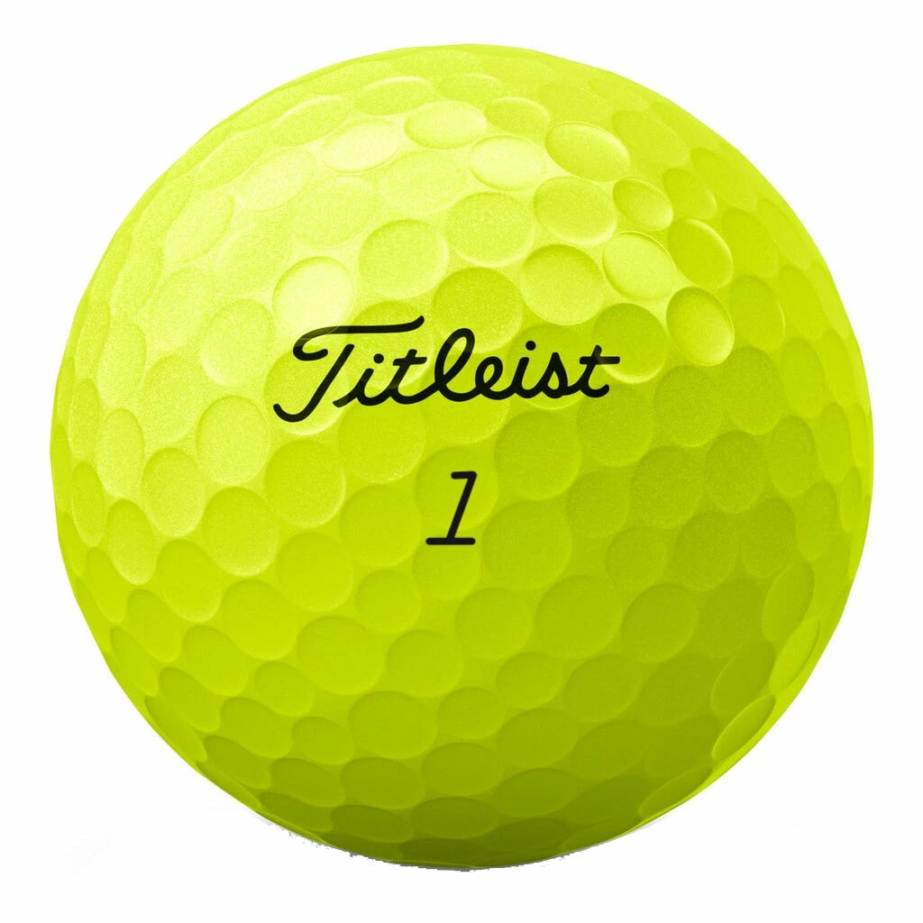 Titleist AVX Yellow Golf Balls - Dozen 4 Titleist AVX Yellow Golf Balls - Dozen - Image 2