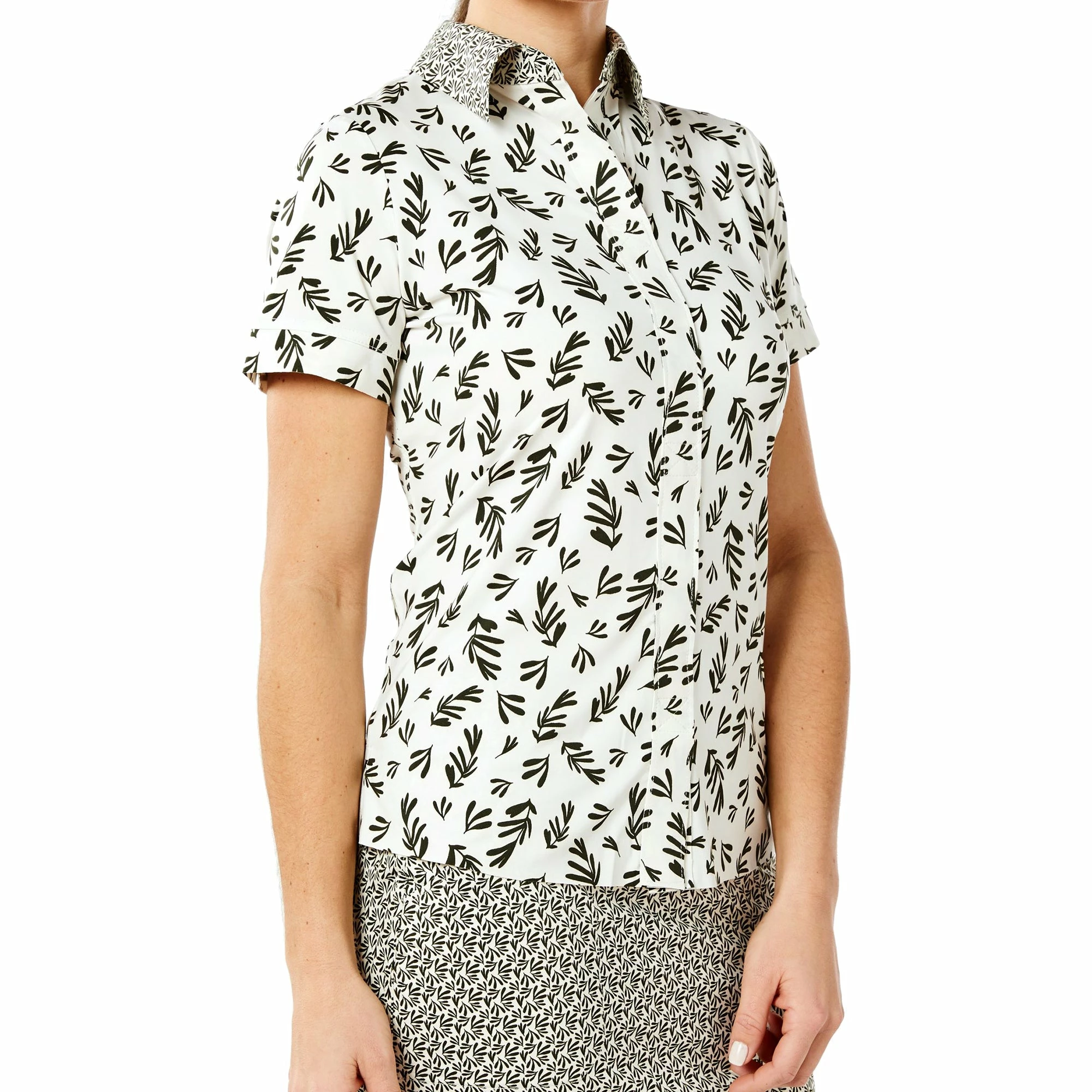 Belyn Key Keystone Womens Short Sleeve Golf Polo 3 Belyn Key Keystone Womens Short Sleeve Golf Polo