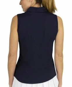 JoFit Sleeveless Womens Golf Polo 10 JoFit Sleeveless Womens Golf Polo -Wedges Sales UT121 MIDNIGHT 1