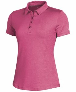 Under Armour Zinger 2.0 Heather Womens Golf Polo -Wedges Sales UW0467 5080EXUBERANT