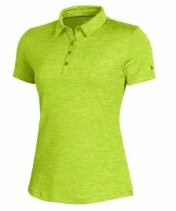 Under Armour Zinger 2.0 Heather Womens Golf Polo -Wedges Sales UW0467 LIMEFIZZ207T