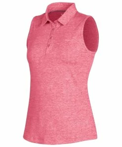 Under Armour Zinger 2.0 Heathered Womens Sleeveless Golf Polo -Wedges Sales UW0468 BRILLIANCE5030 870040d7 8603 4031 9244 afdbcd61bff3