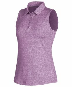 Under Armour Zinger 2.0 Heathered Womens Sleeveless Golf Polo -Wedges Sales UW0468 PACFICPUR6500 f741f3a3 edde 43a1 8e01 8475b9756acf